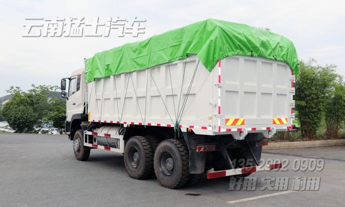 東風6*4自卸車,東風大力神自卸車,后八輪自卸卡車,340馬力礦用車,13噸渣土運輸車,東風出口車型,DFL3258