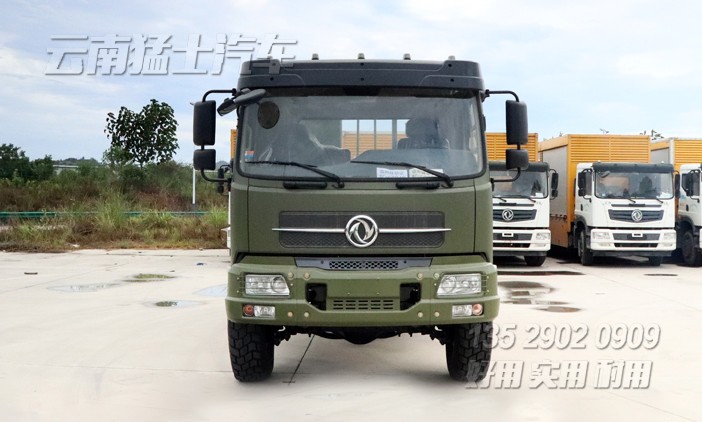 四驅(qū)東風天錦,3.5噸載貨車,天錦運兵車,4*4卡車出口,東風天錦配置
