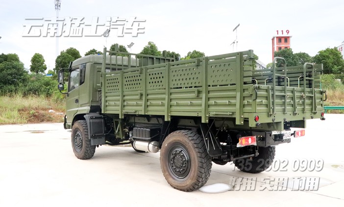 四驅(qū)東風天錦,3.5噸載貨車,天錦運兵車,4*4卡車出口,東風天錦配置