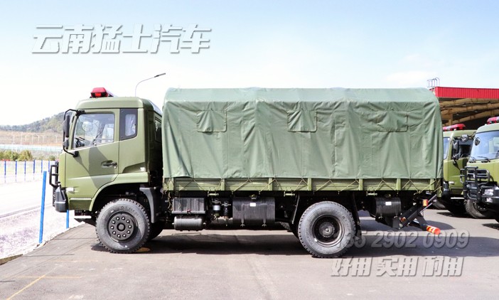 液壓尾板車,電動(dòng)升降圍板車,物流倉儲(chǔ)車,港口貨物運(yùn)輸車,東風(fēng)天錦專用車,DFH1180,18噸物流車