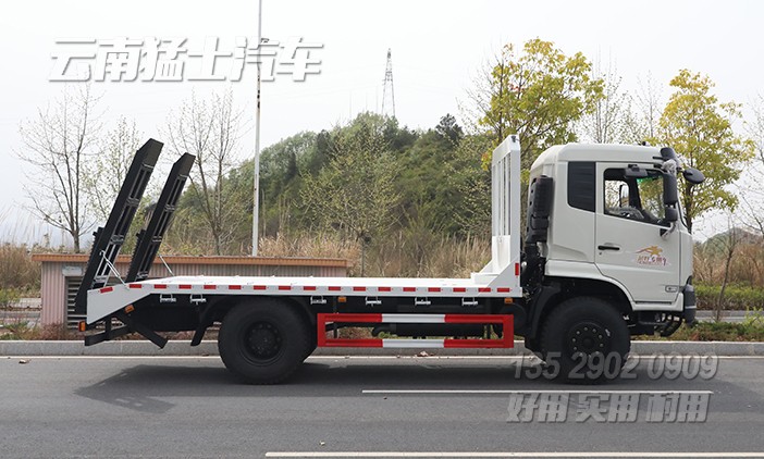 平板挖機(jī)車(chē),挖掘機(jī)運(yùn)輸車(chē),挖機(jī)托運(yùn)平板車(chē),鉤機(jī)板,液壓爬梯車(chē)